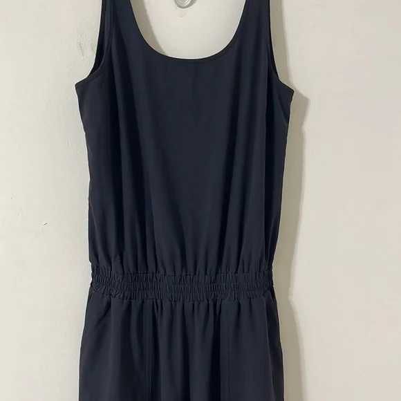 Athleta Black Roaming Romper Size 4 - Picture 5 of 12